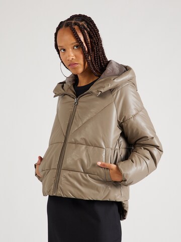 ONLY Winter Jacket 'NEW ANJA' in Brown: front