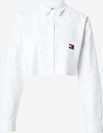 Tommy Jeans - Blusa em branco: frente