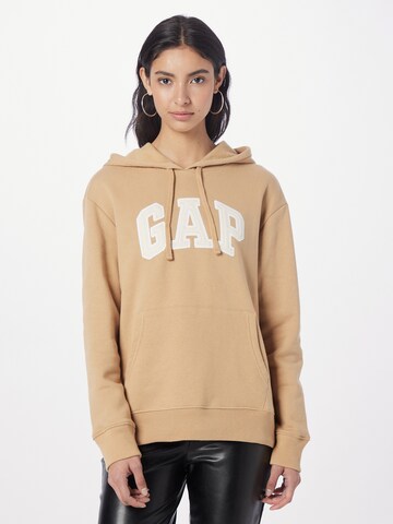 GAP Sweatshirt 'HERITAGE' in Beige: predná strana