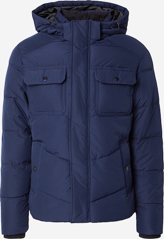 JACK & JONES Jacke 'JJMORGAN' in Blau: Vorderseite