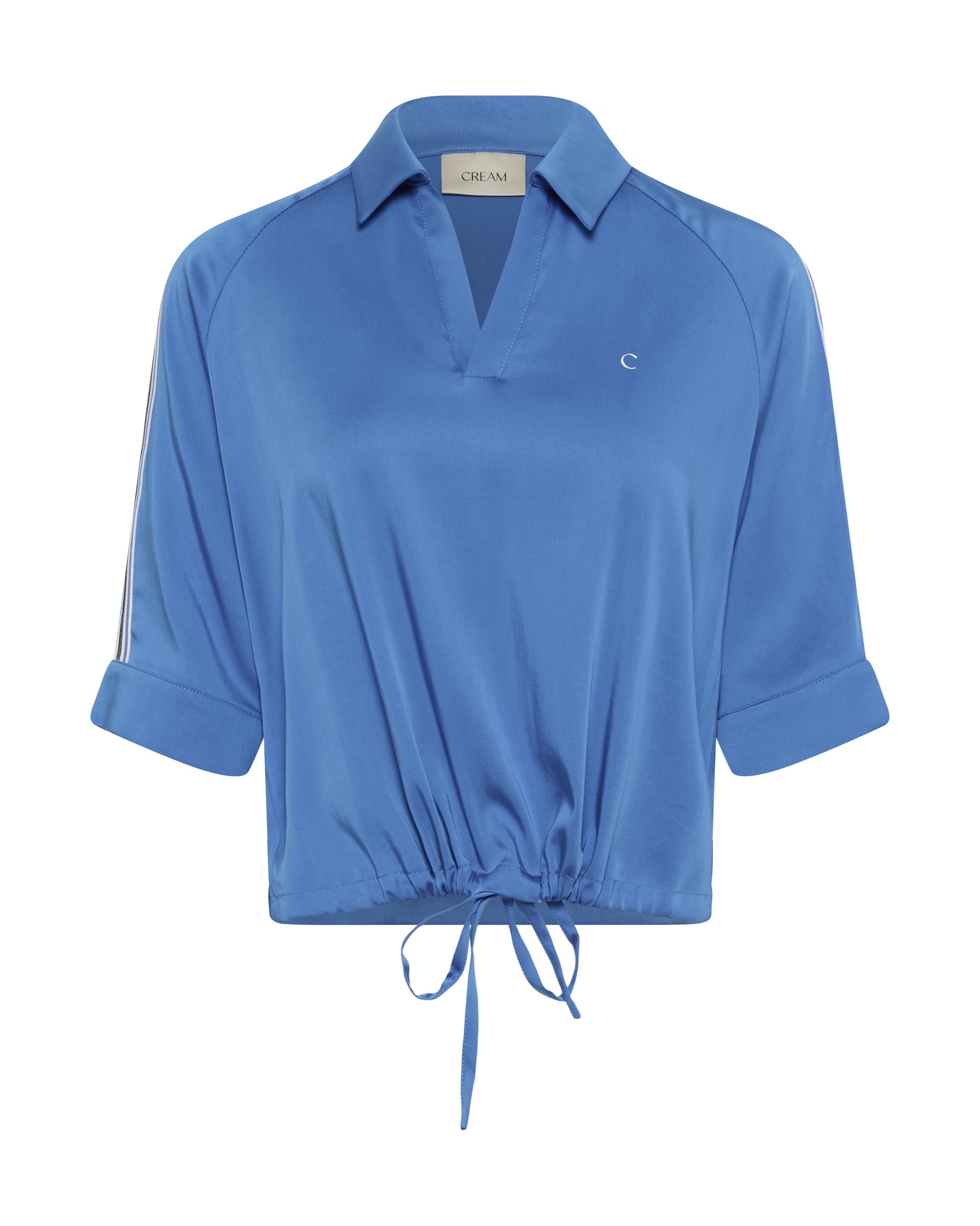 Cream Blouse 'CRThea' in Blue: front