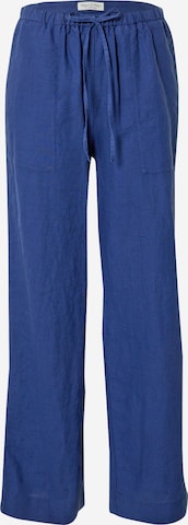 Marc O'Polo Wide leg Pants in Blue: front