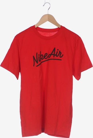 NIKE T-Shirt L in Rot: predná strana
