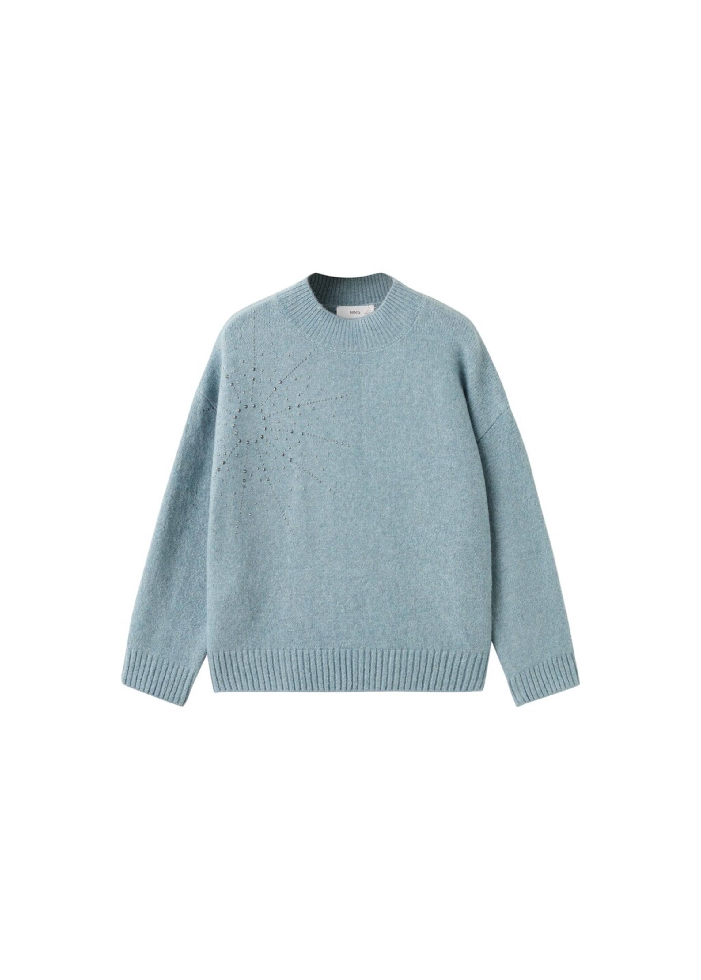 MANGO KIDS Pullover 'Holly' in Blau: Vorderseite