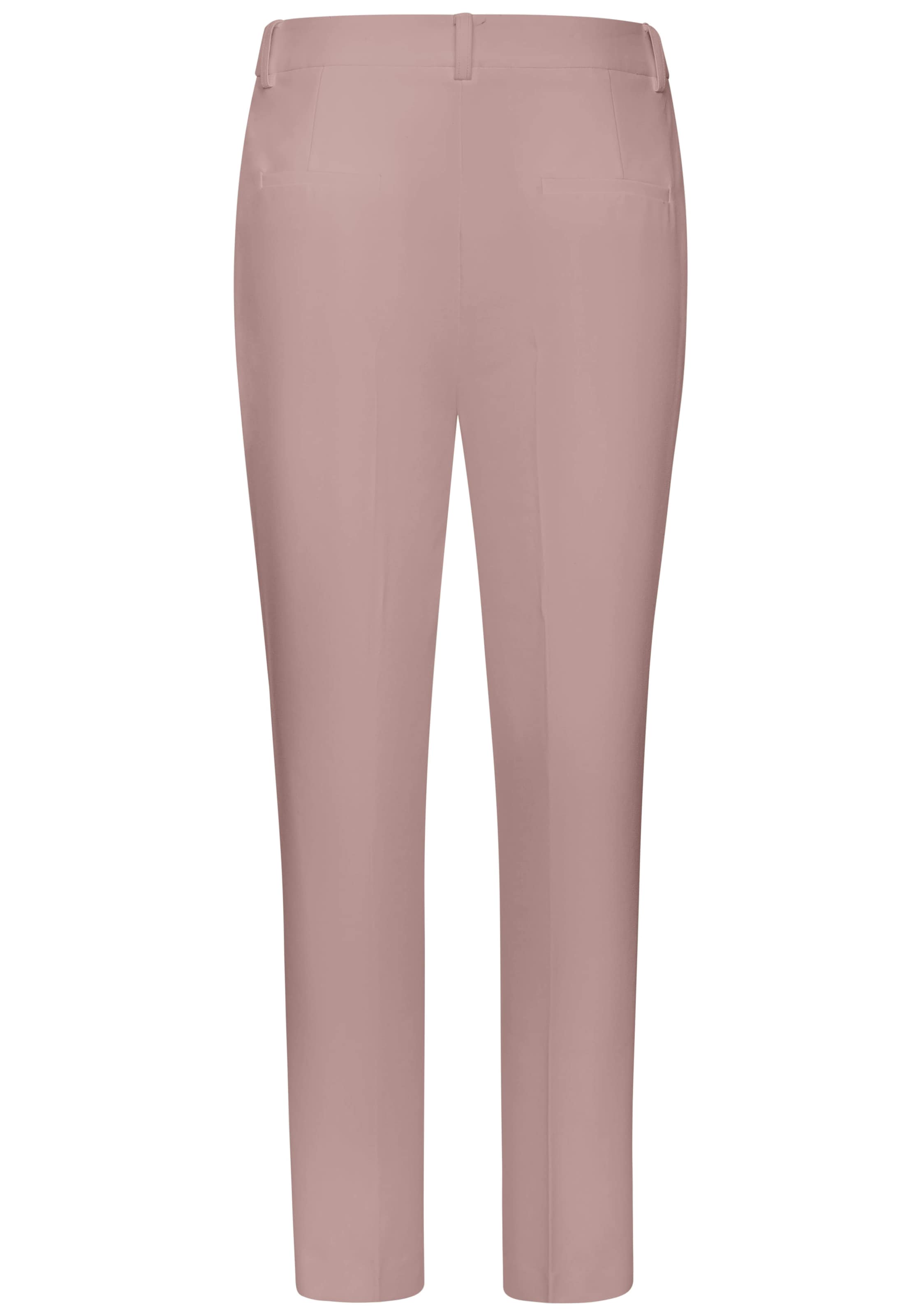 LASCANA Слим Плиссированные брюки в Ярко-розовый