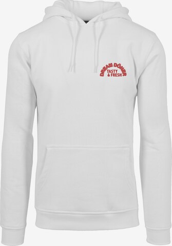 MT Men Sweatshirt 'Dream Kebab' in Wit: voorkant