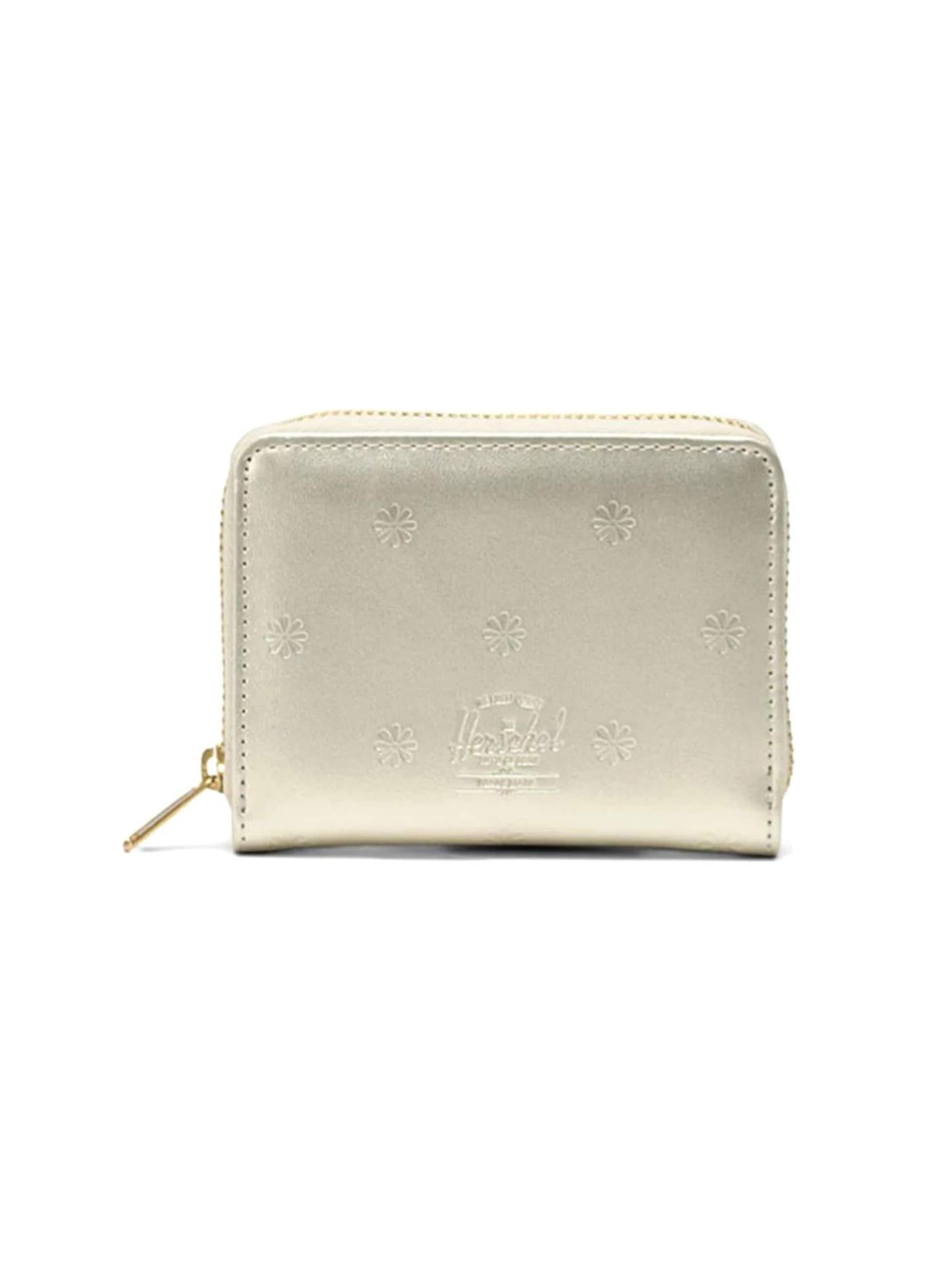 Herschel Wallet 'Tyler Wallet Vegan Leather Champagne Metallic' in Mixed colors: front