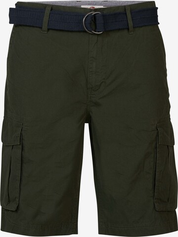 Pantalon cargo Petrol Industries en vert : devant