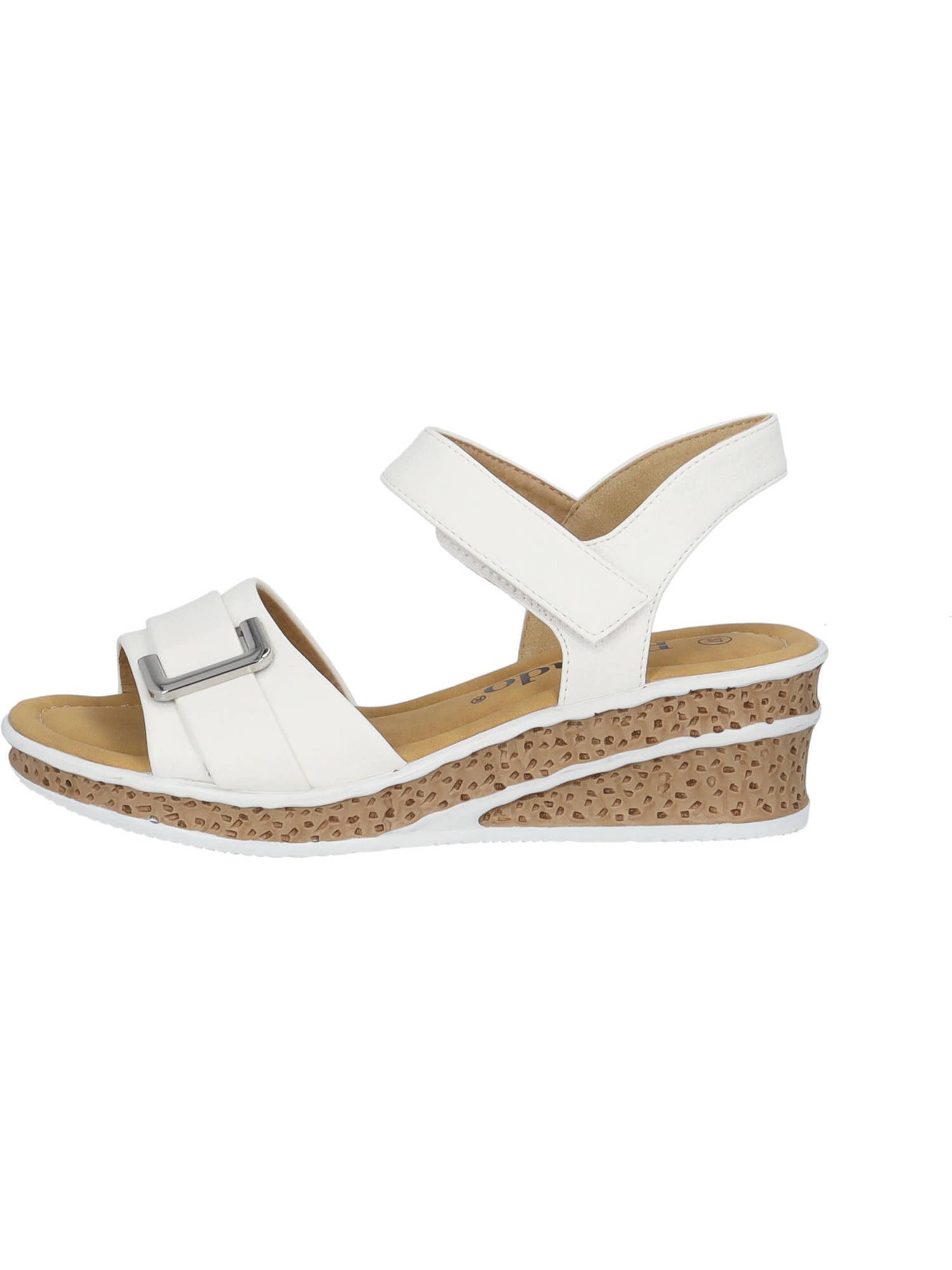 Sandale 'Vemlu' de la Palado pe alb: față