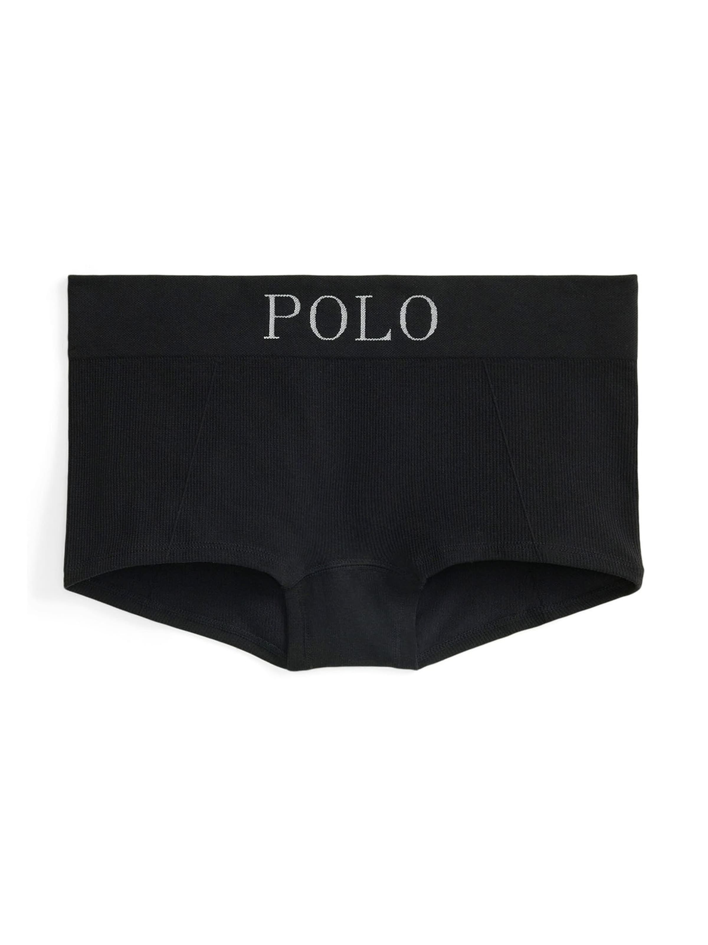 Culotte ' Ribbed Seamless ' Polo Ralph Lauren en noir : devant
