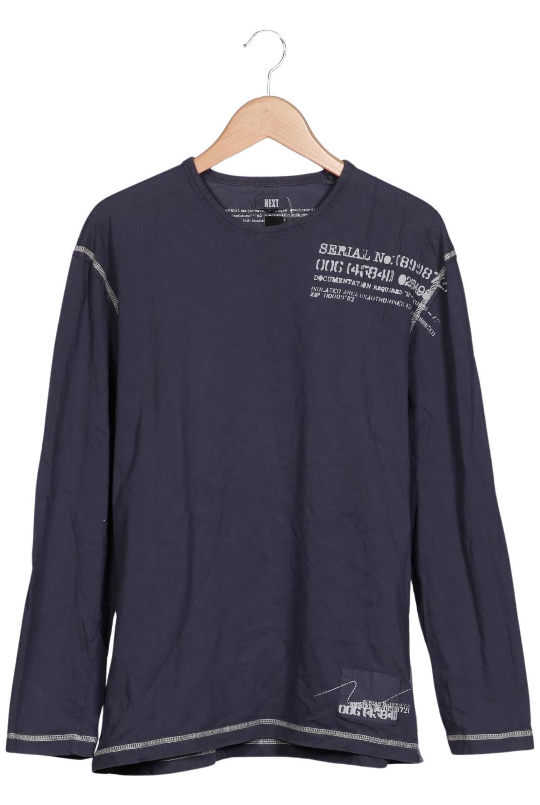 Next Shirt in L in Blue: front