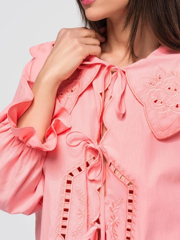 Ombre Blus i orange