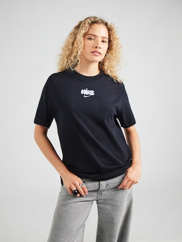 Nike Sportswear Тениска 'CLASSICS' в черно