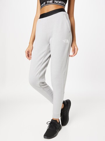 THE NORTH FACE Tapered Sports trousers in Grey: front