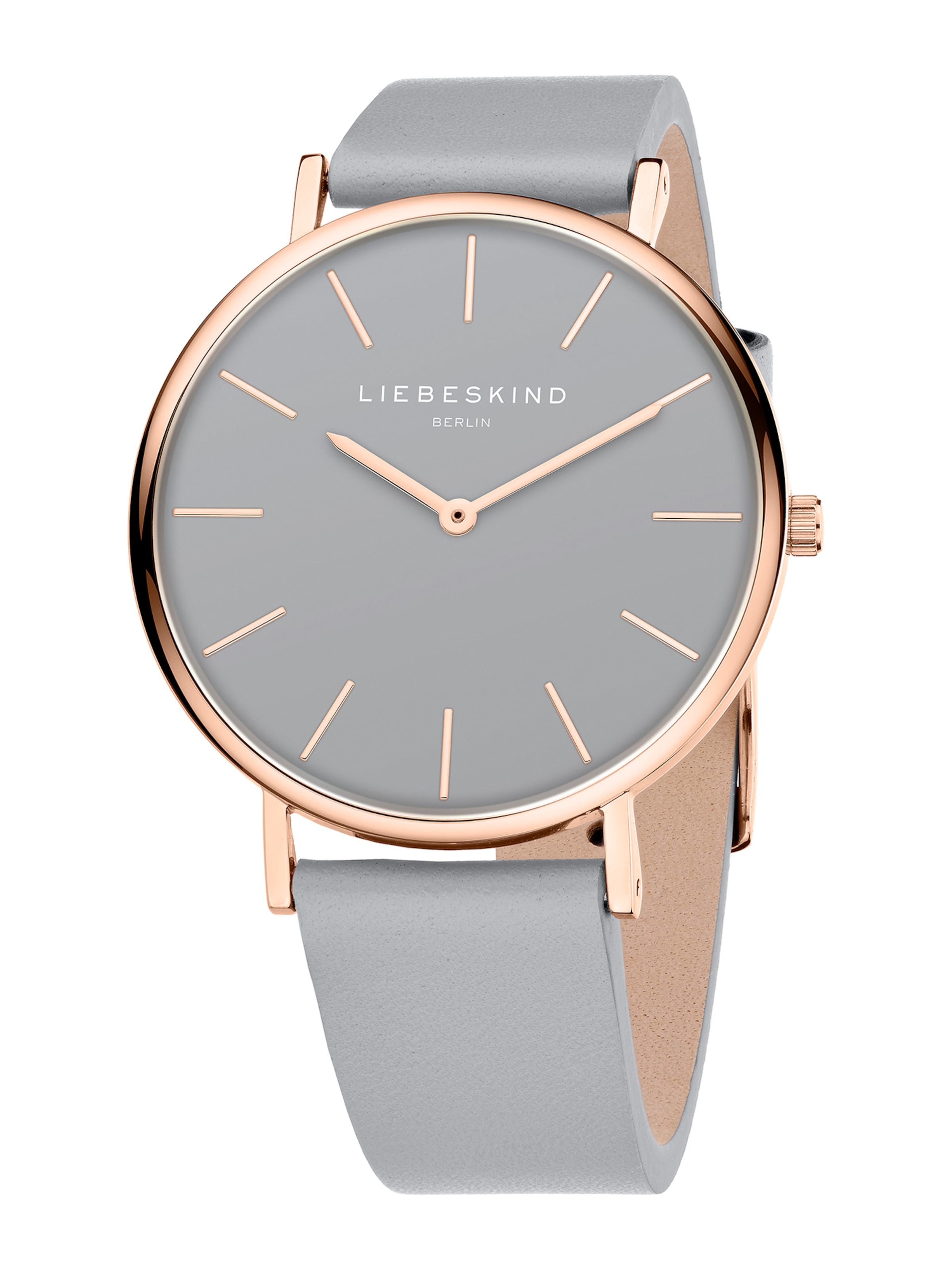 Montre à affichage analogique Liebeskind Berlin en gris : devant