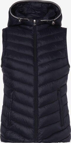Marie Lund Vest in Blue: front