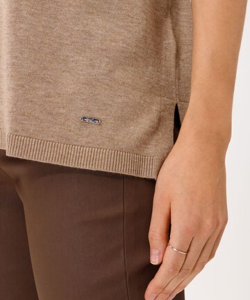 BRAX Sweater 'Thea' in Brown