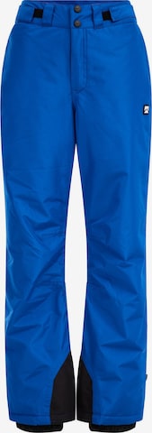 WE Fashion - regular Pantalón funcional 'Jongens' en azul: frente