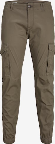 JACK & JONES Cargo Pants 'Paul Flake' in Brown: front