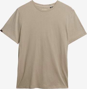T-Shirt 'Essential' Superdry en gris : devant
