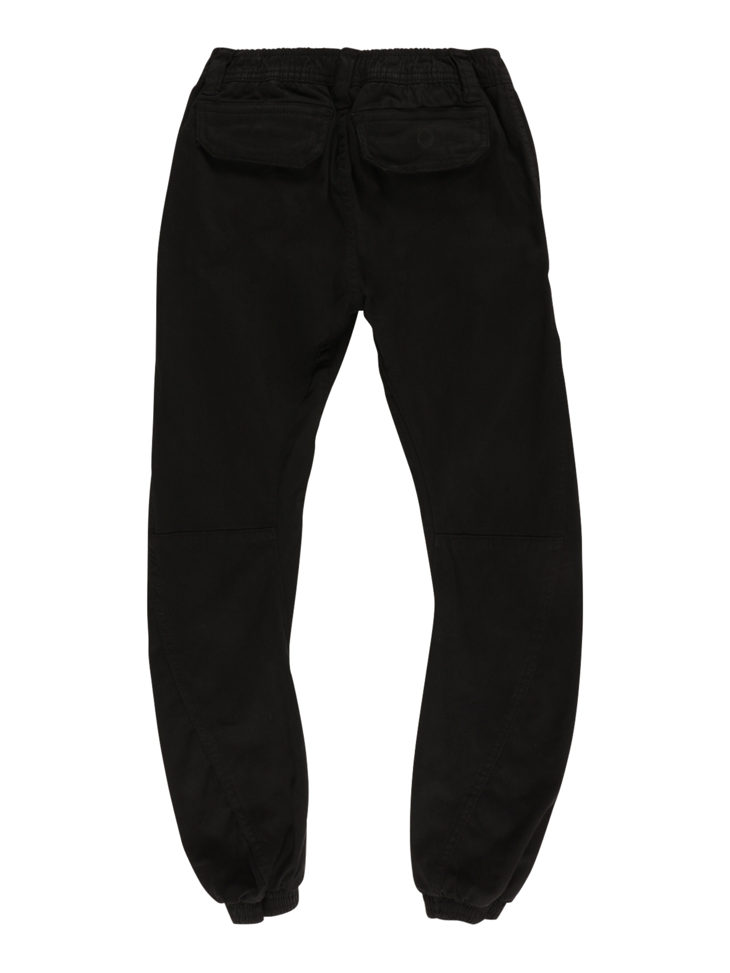 Urban Classics Tapered Trousers in Black