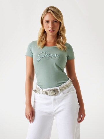GUESS Shirt in Green: front