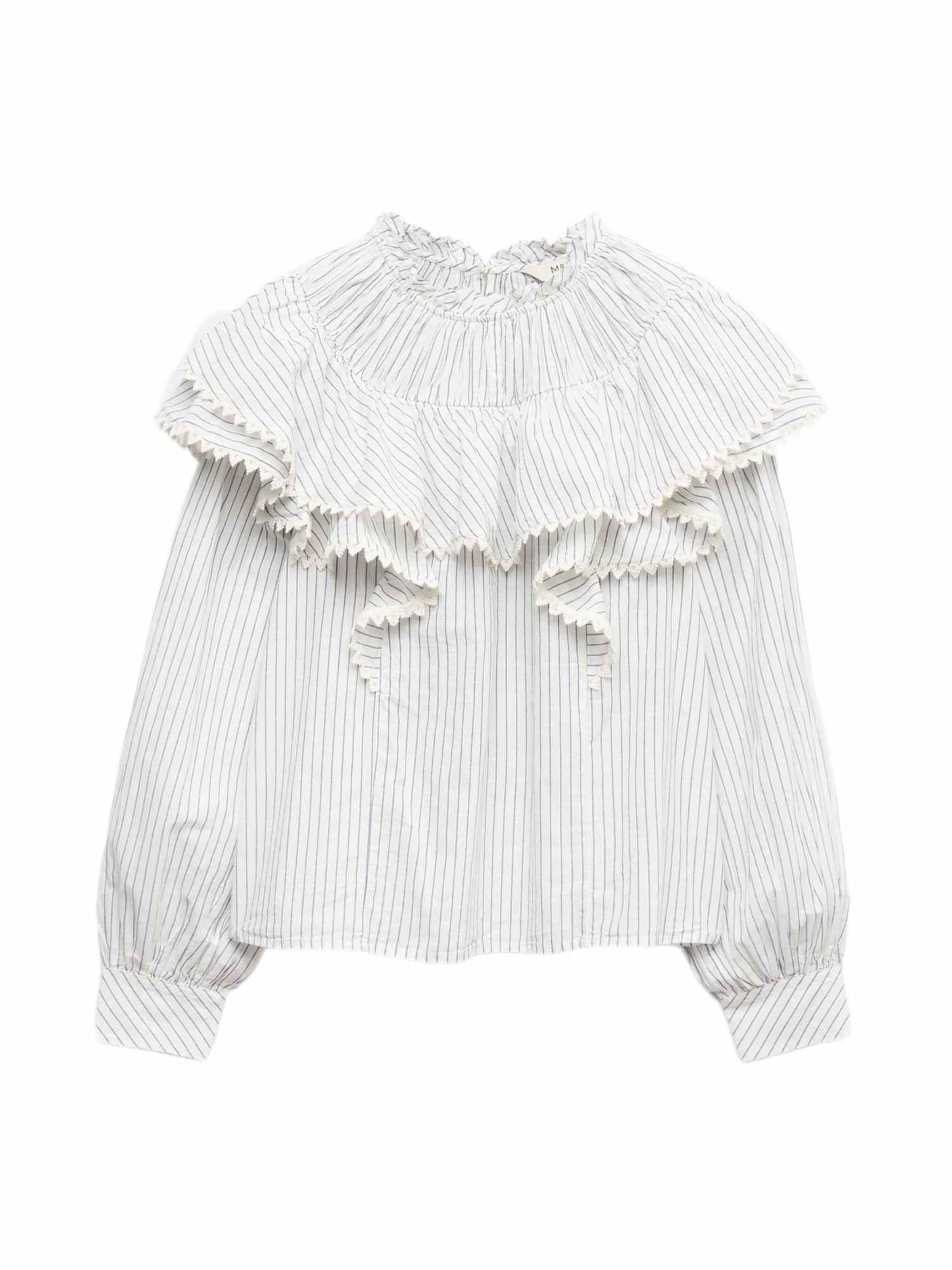 Chemisier Marks & Spencer en blanc : devant