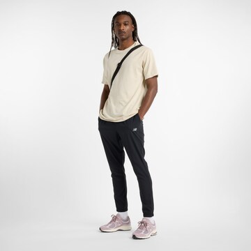 T-Shirt 'Rest Day' new balance en beige