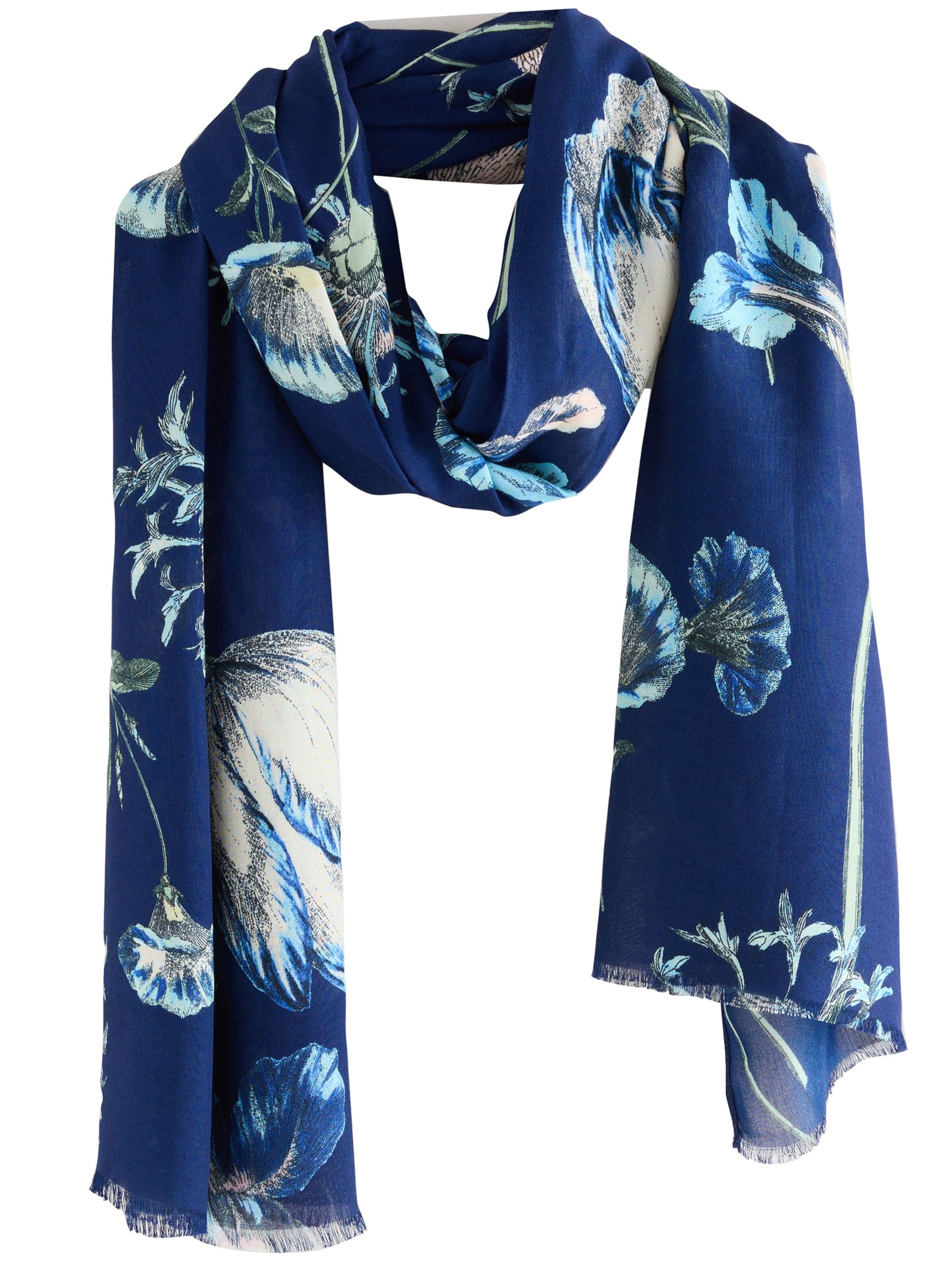 Next Schal 'Kew' in Blau: Vorderseite