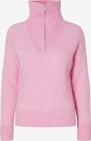 SELECTED FEMME Sweater 'Lulu Mika' in Pink: front