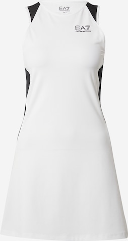 EA7 Emporio ArmaniSportska haljina - bijela boja: prednji dio