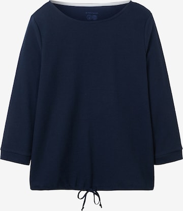 TOM TAILORMajica - plava boja: prednji dio