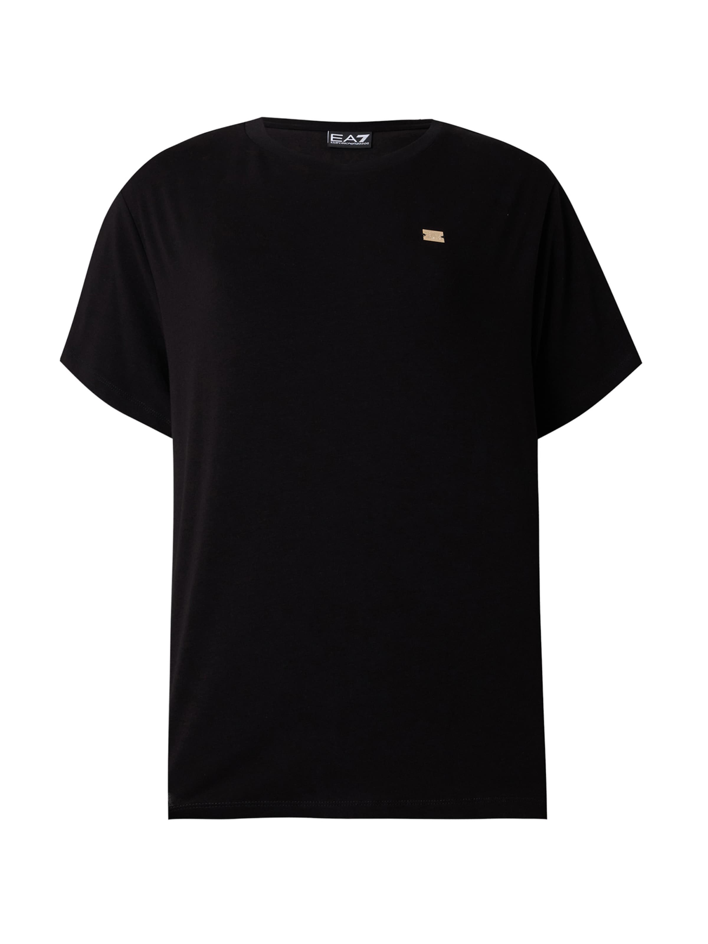 EA7 Emporio Armani - Camisa em preto: frente