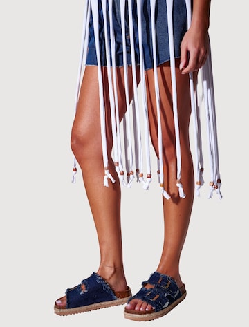 Zoccoletto di South Beach in blu