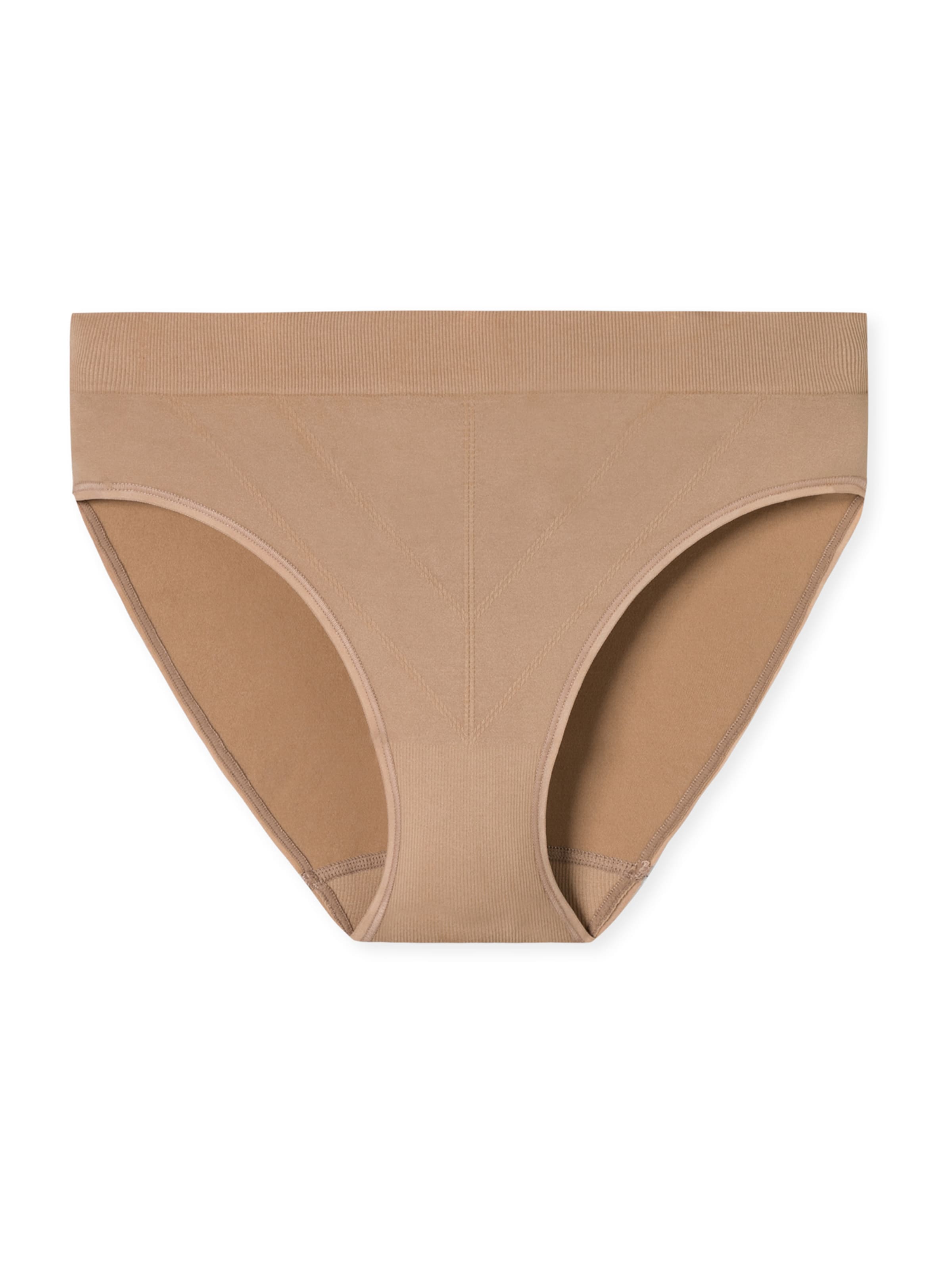 SCHIESSER Slip ' Casual Seamless ' in Beige: voorkant