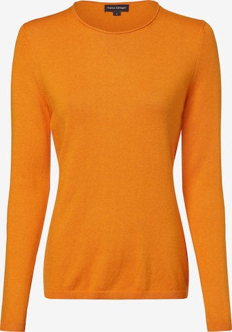 Pull-over Franco Callegari en orange : devant