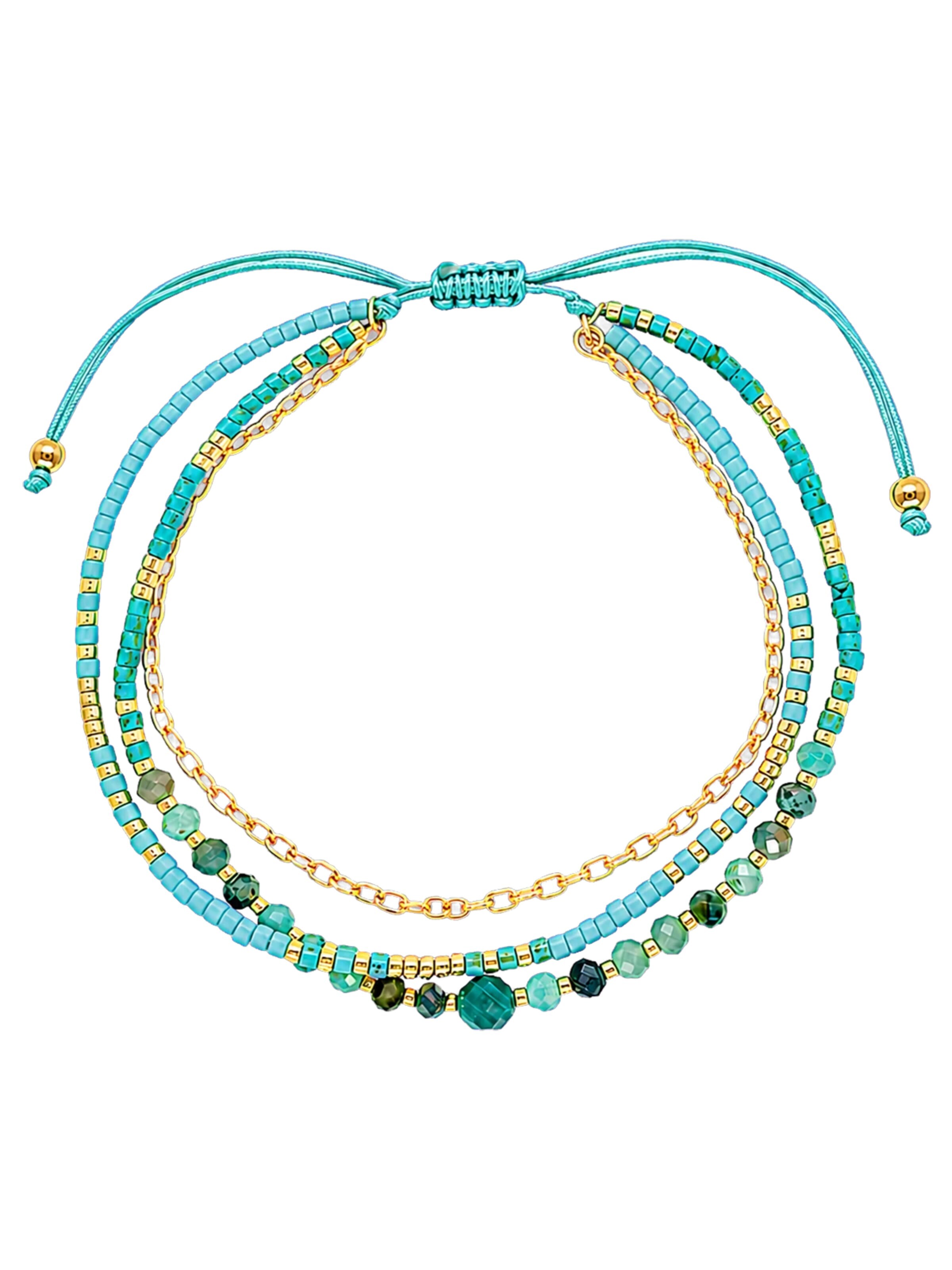 Braccialetto 'Bracelet "Mediterranean"' di Alster Herz in blu: frontale