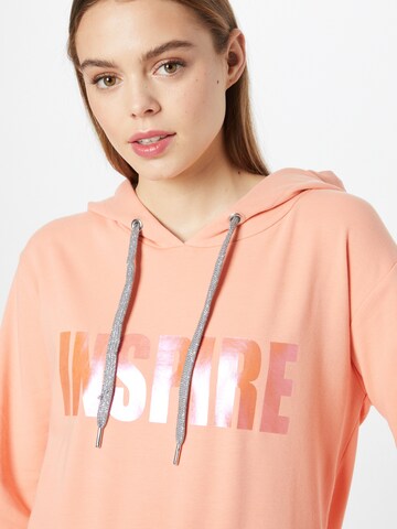 Key Largo Sweatshirt 'INSPIRE' in Orange