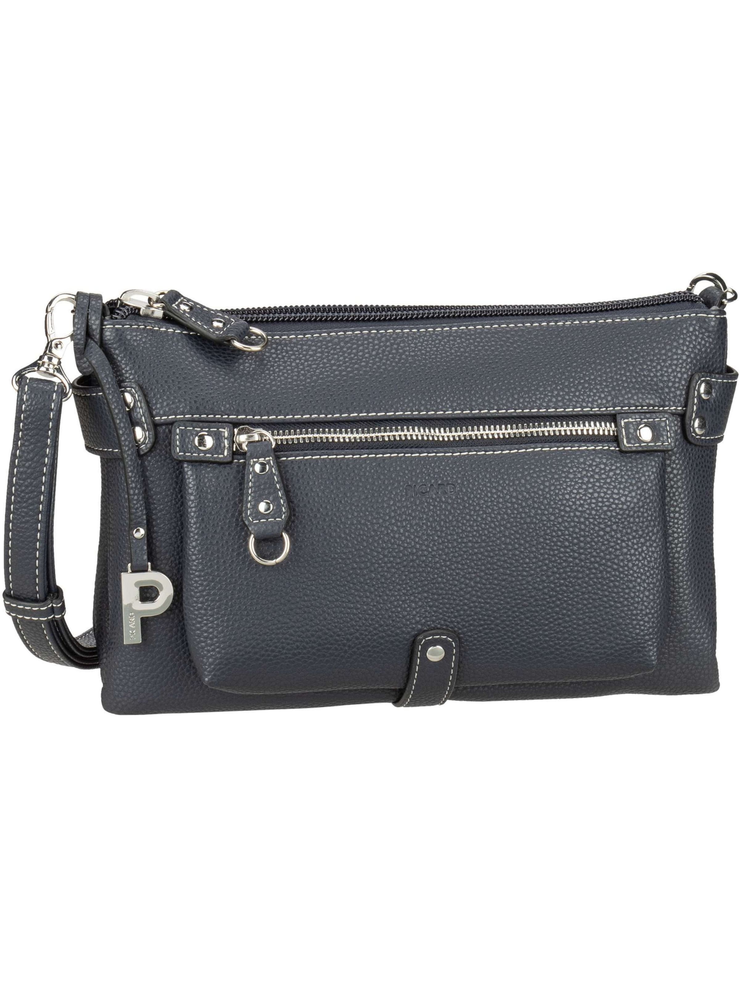 Picard Schoudertas 'Loire' in Blauw: voorkant