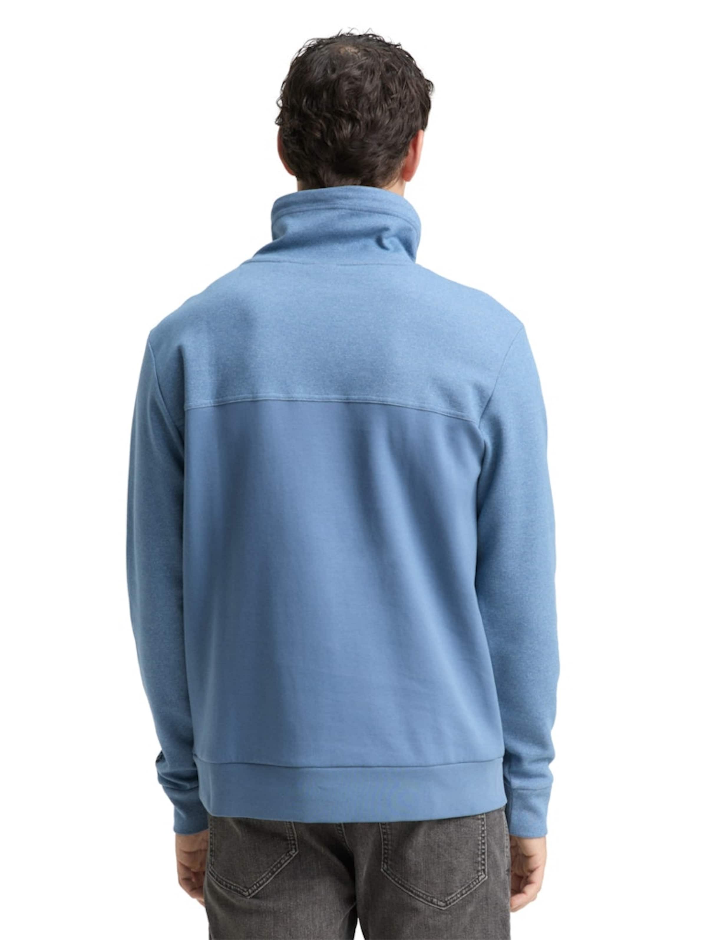 TOM TAILOR Sweatshirt in Blue