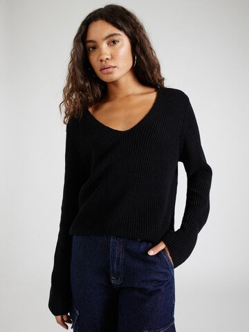 GARCIA Sweater in Black: front