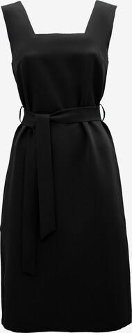 Awesome Apparel Cocktail Dress in Black: front