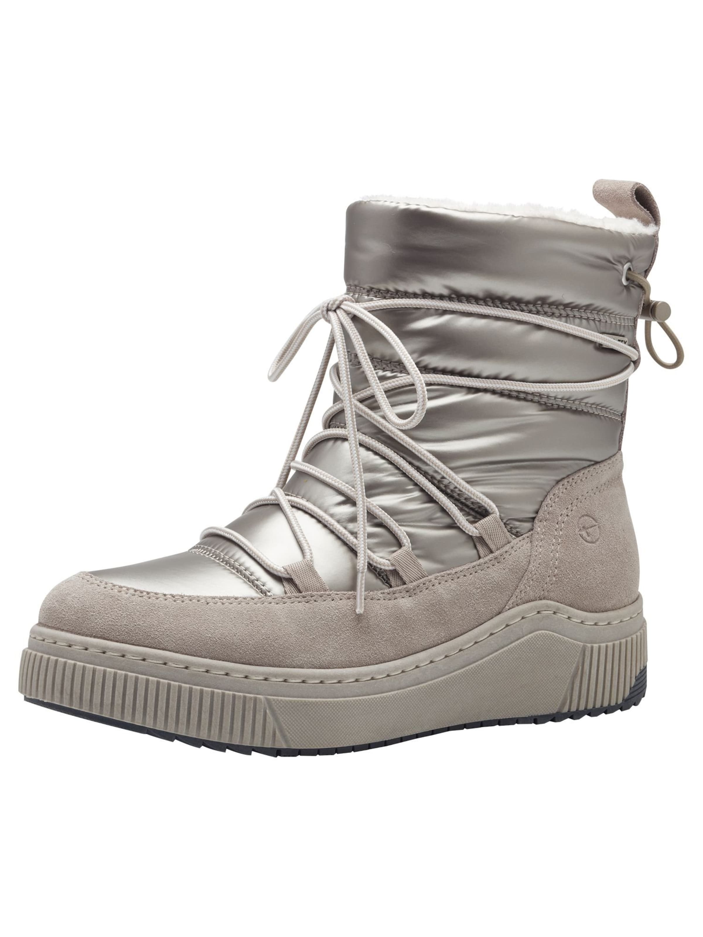 Tamaris Snowboots in Silber: Vorderseite