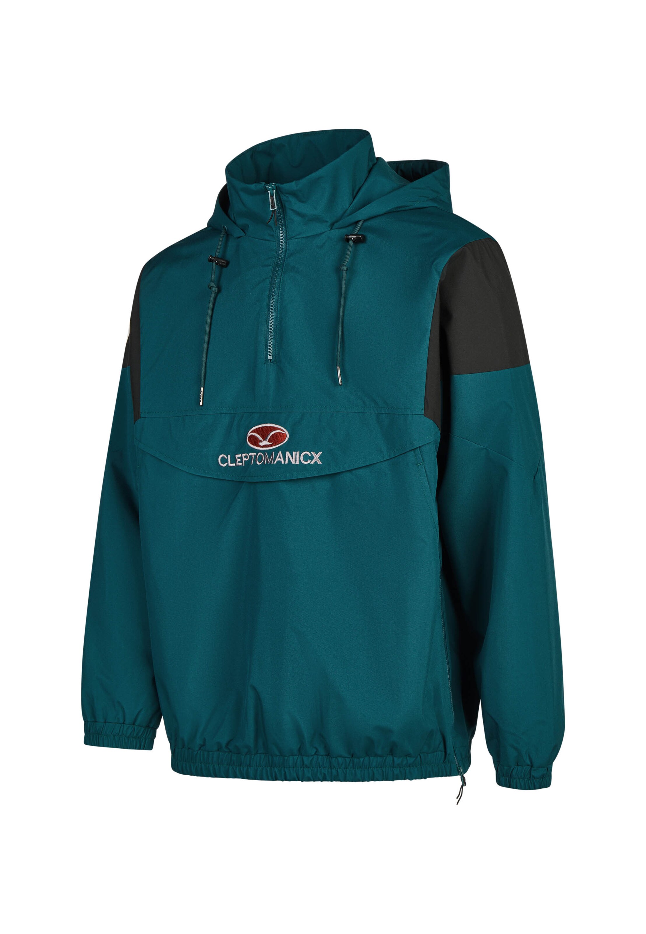 Cleptomanicx Freizeitjacke 'CityHHooded' in Grün