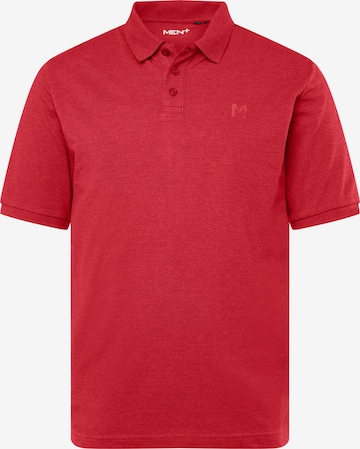 Men Plus Shirt in Red: front