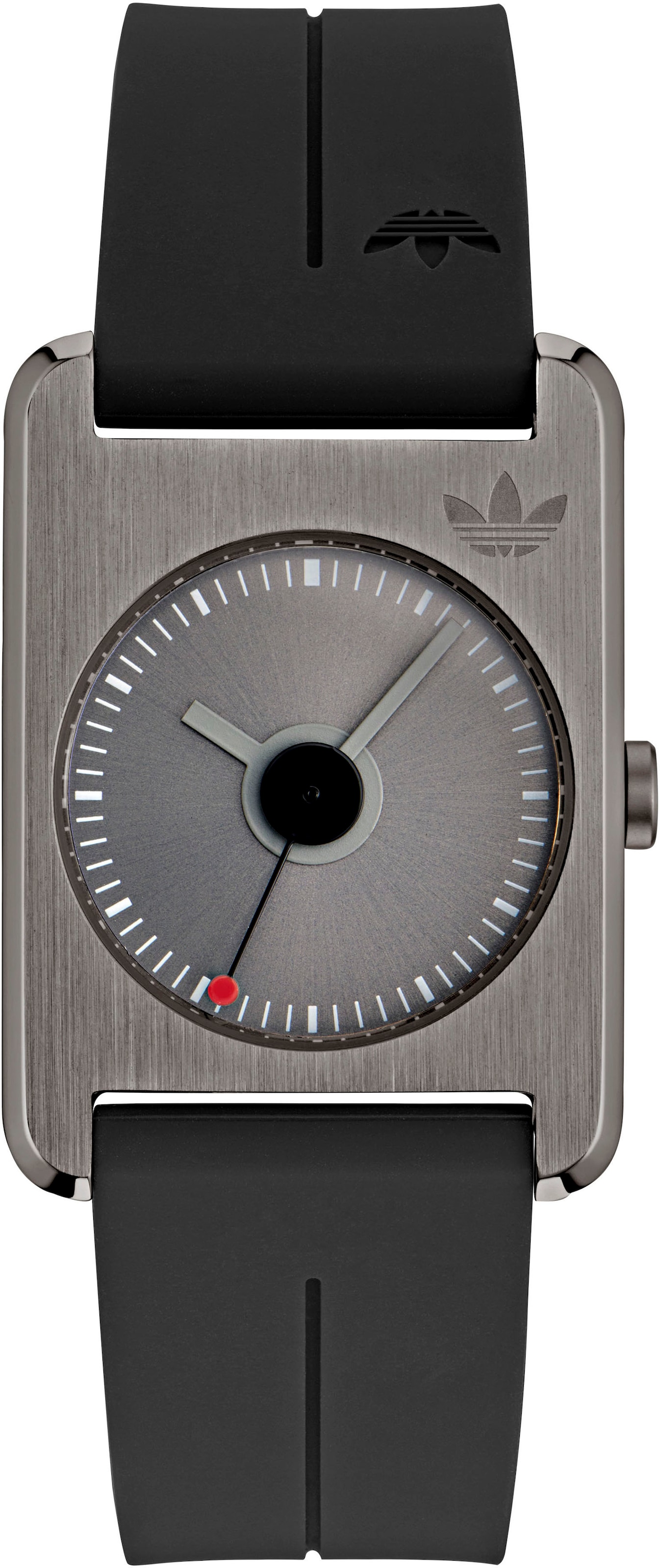 ADIDAS ORIGINALS Аналоговые часы в Черный: спереди