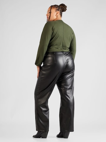 Noisy May Curve Loose fit Pants 'ANDY' in Black