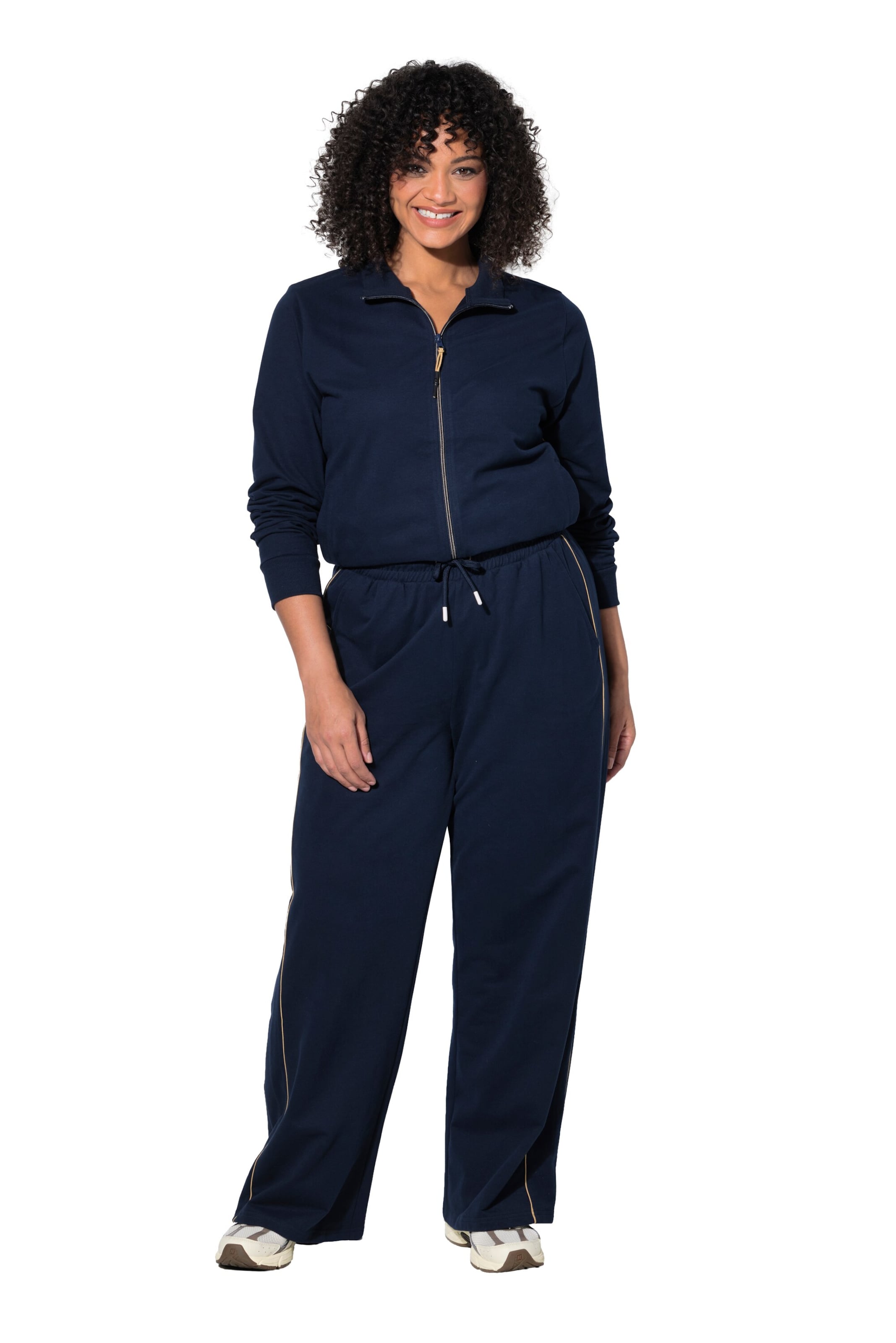 Ulla Popken Loosefit Hose in Blau