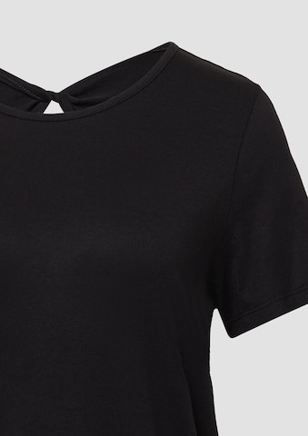 s.Oliver T-Shirt in Schwarz
