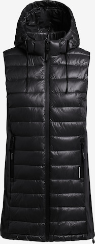 Gilet 'Becca' khujo en noir : devant